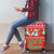 Snowman Let It Snow Christmas Luggage Cover Xmas Holiday Patterns - Wonder Print Shop