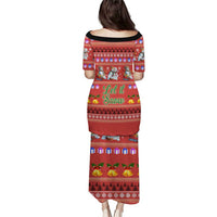 Snowman Let It Snow Christmas Puletasi Xmas Holiday Patterns - Wonder Print Shop