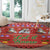 Snowman Let It Snow Christmas Round Carpet Xmas Holiday Patterns - Wonder Print Shop