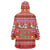 Snowman Let It Snow Christmas Wearable Blanket Hoodie Xmas Holiday Patterns - Wonder Print Shop