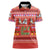 Snowman Let It Snow Christmas Women Polo Shirt Xmas Holiday Patterns - Wonder Print Shop