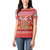 Snowman Let It Snow Christmas Women Polo Shirt Xmas Holiday Patterns - Wonder Print Shop