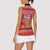 Snowman Let It Snow Christmas Women Sleeveless Polo Shirt Xmas Holiday Patterns - Wonder Print Shop
