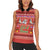 Snowman Let It Snow Christmas Women Sleeveless Polo Shirt Xmas Holiday Patterns - Wonder Print Shop