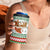 Iran Christmas 4 in 1 Can Cooler Tumbler with Santa Sleigh Reindeer Map and Green Red Snowflake Pattern - Wonder Print Shop