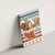 Iran Christmas Canvas Wall Art with Santa Sleigh Reindeer Map and Green Red Snowflake Pattern - Wonder Print Shop