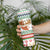 Iran Christmas Skinny Tumbler with Santa Sleigh Reindeer Map and Green Red Snowflake Pattern - Wonder Print Shop