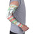 Iran Christmas Arm Sleeves with Santa Taking Photos Ancient Columns and Snowflake Gift Pattern - Wonder Print Shop