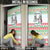 Iran Christmas Door Cover with Santa Taking Photos Ancient Columns and Snowflake Gift Pattern - Wonder Print Shop