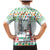 Iran Christmas Family Matching Mermaid Dress and Hawaiian Shirt with Santa Taking Photos Ancient Columns and Snowflake Gift Pattern - Wonder Print Shop