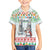 Iran Christmas Family Matching Off Shoulder Short Dress and Hawaiian Shirt with Santa Taking Photos Ancient Columns and Snowflake Gift Pattern - Wonder Print Shop