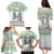 Iran Christmas Family Matching Puletasi and Hawaiian Shirt with Santa Taking Photos Ancient Columns and Snowflake Gift Pattern - Wonder Print Shop