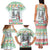 Iran Christmas Family Matching Tank Maxi Dress and Hawaiian Shirt with Santa Taking Photos Ancient Columns and Snowflake Gift Pattern - Wonder Print Shop