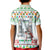Iran Christmas Kid Polo Shirt with Santa Taking Photos Ancient Columns and Snowflake Gift Pattern - Wonder Print Shop