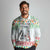 Iran Christmas Long Sleeve Polo Shirt with Santa Taking Photos Ancient Columns and Snowflake Gift Pattern - Wonder Print Shop