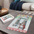 Iran Christmas Puzzle with Santa Taking Photos Ancient Columns and Snowflake Gift Pattern - Wonder Print Shop
