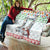Iran Christmas Quilt with Santa Taking Photos Ancient Columns and Snowflake Gift Pattern - Wonder Print Shop