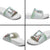 Iran Christmas Slide Sandals with Santa Taking Photos Ancient Columns and Snowflake Gift Pattern - Wonder Print Shop