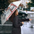 Iran Christmas Umbrella with Santa Taking Photos Ancient Columns and Snowflake Gift Pattern - Wonder Print Shop