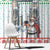 Iran Christmas Window Curtain with Santa Taking Photos Ancient Columns and Snowflake Gift Pattern - Wonder Print Shop