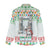 Iran Christmas Women Casual Shirt with Santa Taking Photos Ancient Columns and Snowflake Gift Pattern - Wonder Print Shop