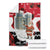 Iraq Christmas Blanket with Santa Ishtar Gate Red Plaid and Snowflake Reindeer Pattern - Wonder Print Shop