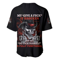 My 'give A F' Is Broken Baseball Jersey - Wonder Print Shop