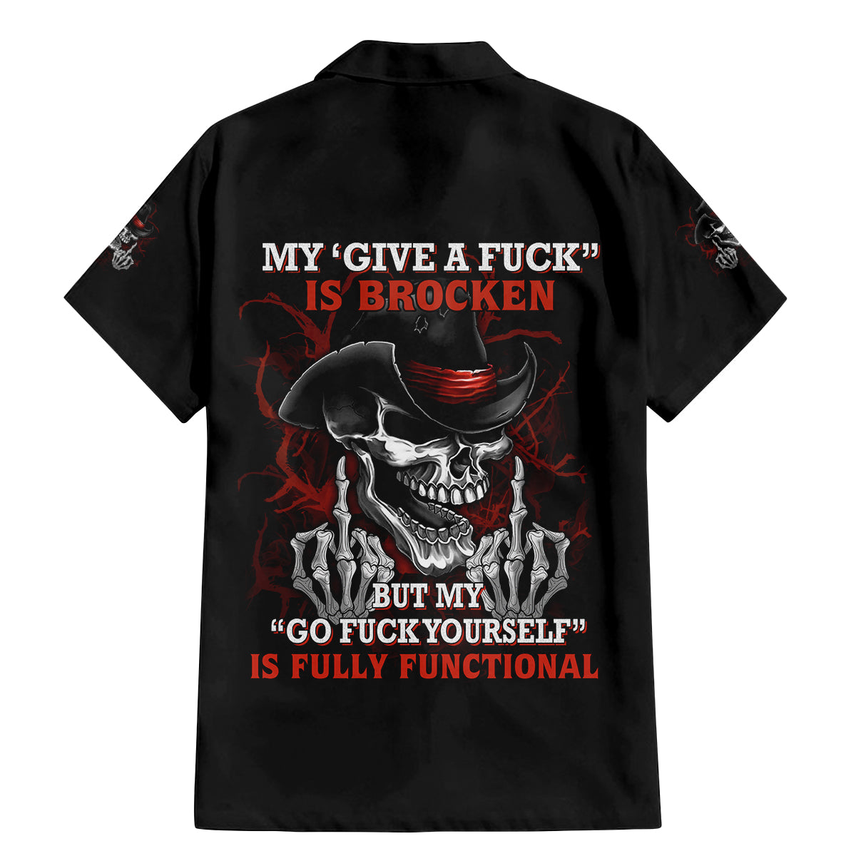 My 'give A F' Is Broken Family Matching Mermaid Dress and Hawaiian Shirt - Wonder Print Shop