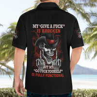 My 'give A F' Is Broken Hawaiian Shirt - Wonder Print Shop