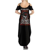 My 'give A F' Is Broken Summer Maxi Dress - Wonder Print Shop