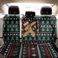 Funny Dabbing Gingerbread Holiday Party Jumper Back Car Seat Cover Xmas Holiday Patterns - Wonder Print Shop