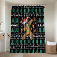 Funny Dabbing Gingerbread Holiday Party Jumper Bathroom Set Xmas Holiday Patterns - Wonder Print Shop