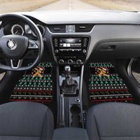 Funny Dabbing Gingerbread Holiday Party Jumper Car Mats Xmas Holiday Patterns - Wonder Print Shop