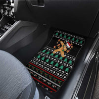 Funny Dabbing Gingerbread Holiday Party Jumper Car Mats Xmas Holiday Patterns - Wonder Print Shop