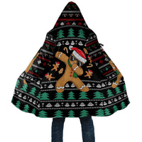 Funny Dabbing Gingerbread Holiday Party Jumper Cloak Xmas Holiday Patterns - Wonder Print Shop