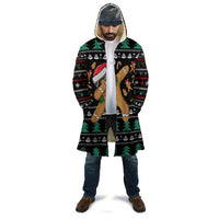 Funny Dabbing Gingerbread Holiday Party Jumper Cloak Xmas Holiday Patterns - Wonder Print Shop
