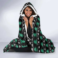 Funny Dabbing Gingerbread Holiday Party Jumper Hooded Blanket Xmas Holiday Patterns - Wonder Print Shop