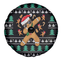 Funny Dabbing Gingerbread Holiday Party Jumper Spare Tire Cover Xmas Holiday Patterns - Wonder Print Shop