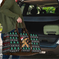 Funny Dabbing Gingerbread Holiday Party Jumper Travel Bag Xmas Holiday Patterns - Wonder Print Shop