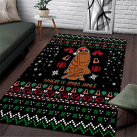 Where Is Jimbo James Marcus The Worm Area Rug Xmas Holiday Patterns - Wonder Print Shop