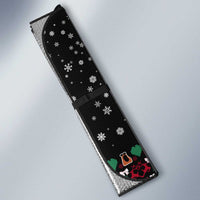 Where Is Jimbo James Marcus The Worm Auto Sun Shade Xmas Holiday Patterns - Wonder Print Shop