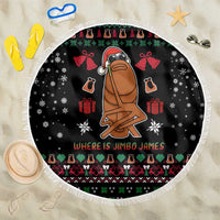 Where Is Jimbo James Marcus The Worm Beach Blanket Xmas Holiday Patterns - Wonder Print Shop