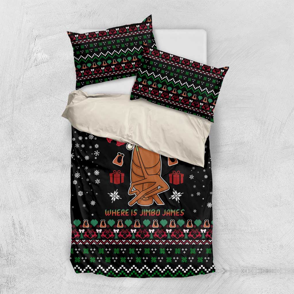 Where Is Jimbo James Marcus The Worm Bedding Set Xmas Holiday Patterns - Wonder Print Shop