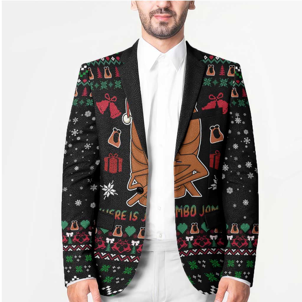 Where Is Jimbo James Marcus The Worm Blazer Xmas Holiday Patterns - Wonder Print Shop