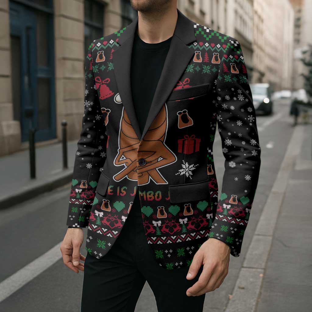 Where Is Jimbo James Marcus The Worm Blazer Xmas Holiday Patterns - Wonder Print Shop