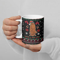 Where Is Jimbo James Marcus The Worm Ceramic Mug Xmas Holiday Patterns - Wonder Print Shop