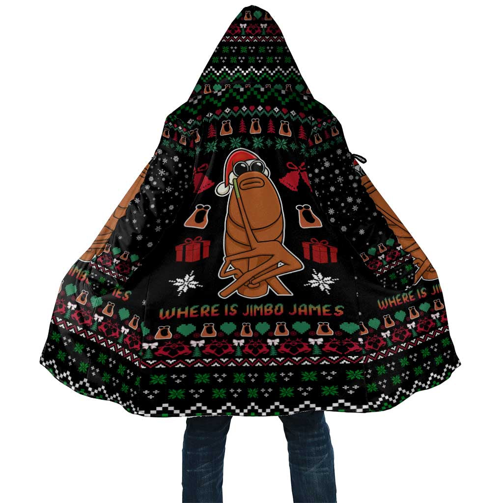 Where Is Jimbo James Marcus The Worm Cloak Xmas Holiday Patterns - Wonder Print Shop