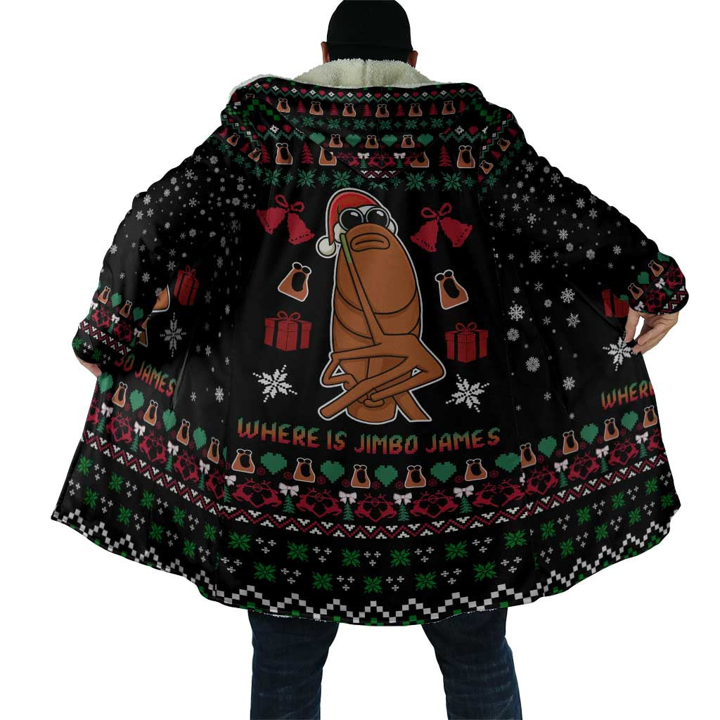 Where Is Jimbo James Marcus The Worm Cloak Xmas Holiday Patterns - Wonder Print Shop