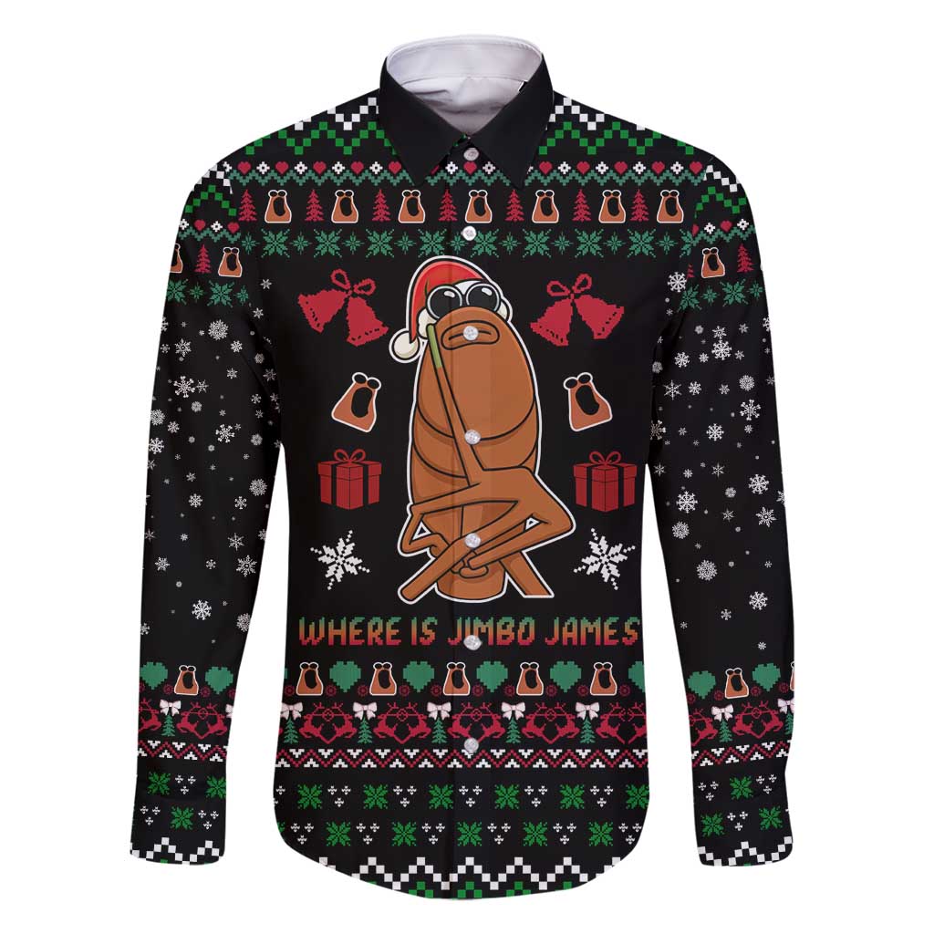 Where Is Jimbo James Marcus The Worm Family Matching Long Sleeve Bodycon Dress and Hawaiian Shirt Xmas Holiday Patterns - Wonder Print Shop