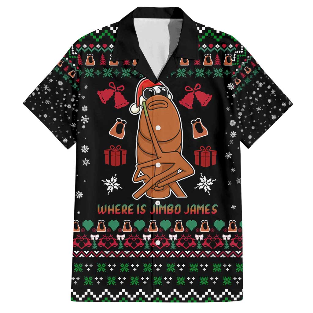 Where Is Jimbo James Marcus The Worm Family Matching Puletasi and Hawaiian Shirt Xmas Holiday Patterns - Wonder Print Shop